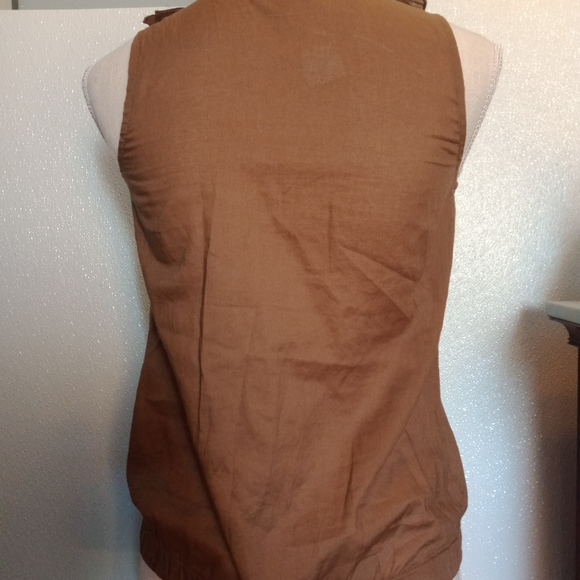 Loft Tank Ruffled Blouse - Picture 5 of 9